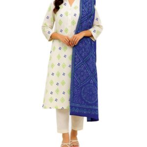 UNSTITCHED PRINTED KHADDAR 3PC COLLECTION BY Alkaram